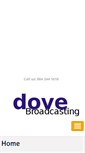 Mobile Screenshot of dovebroadcasting.com